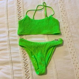 Lime Green Bikini! 💚